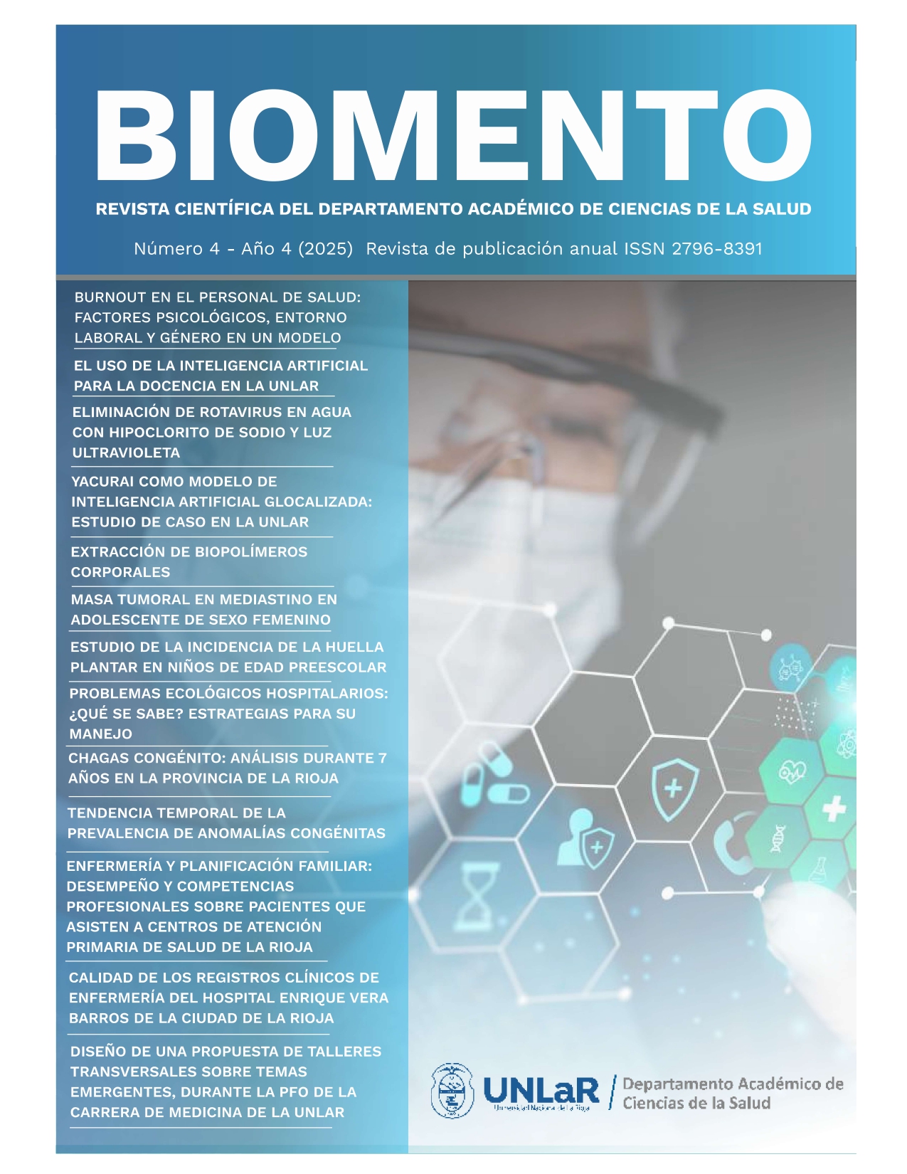 					Ver Vol. 1 Núm. 4 (2025): Revista BIOMENTO 2025
				