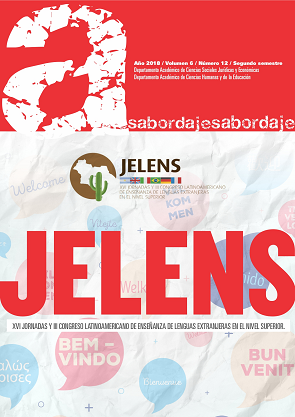 					Ver Vol. 6 Núm. 12 (2018): XVI Jornadas de Enseñanza de Lenguas Extranjeras en el Nivel Superior (JELENS).
				